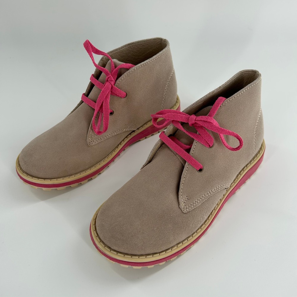 New UMI Girls Suede Chukka Boots - New Girls Size 1 EU 32